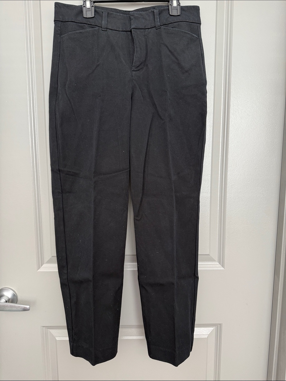 Old Navy Black Straight-Leg Women's Trousers